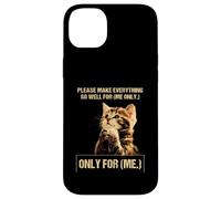 Praying Cat Please Make Everything Go Well For-Me Only Me Case for iPhone 14 Plus