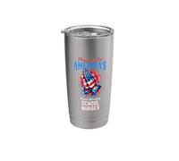 Praying for Americas Hard Working School Nurses Stainless Steel Insulated Tumbler