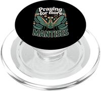 Praying For More Mantises Praying Mantis PopSockets PopGrip for MagSafe