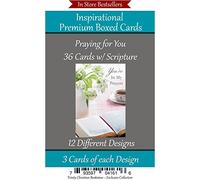 Praying for You Cards Premium 36 count Christian/Religious Greeting Card Assortment with Scipture