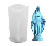 Praying Girl Silicone for and Soap Creation Decorative Home Accent