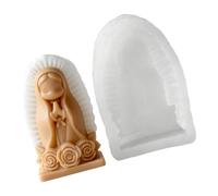 Praying Girl Silicone Heat Proof Easy Removal Multipurpose for Craft Soap Making Beautiful Ornament Gift Food Grade Silicone