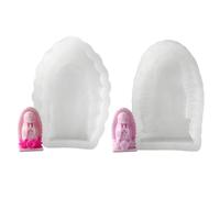 Praying Girl Silicone Molds, Beginner-Friendly Released, 5.1x8x3.1cm, Angel Figurine Molding Tools, Angel Figurine Mold, Multi-Purpose, for Crafting with Wax, Plaster, Clay, Fondant, and Chocolate