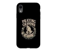 Praying Grandma Christian Faith Family Case for iPhone XR