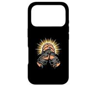 Praying Hands Boxing Wraps Spiritual Warrior Fighter Case for iPhone 17 Pro