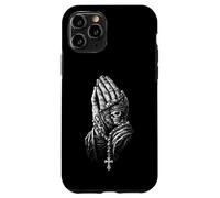Praying Hands With Rosary Vintage Spiritual Gothic Art Case for iPhone 11 Pro