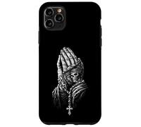 Praying Hands With Rosary Vintage Spiritual Gothic Art Case for iPhone 11 Pro Max