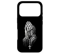 Praying Hands With Rosary Vintage Spiritual Gothic Art Case for iPhone 17 Pro