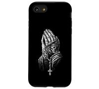 Praying Hands With Rosary Vintage Spiritual Gothic Art Case for iPhone SE (2020) / 7/8