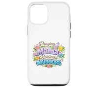 Praying Mama Raising Warriors Christian Mother Case for iPhone 12/12 Pro
