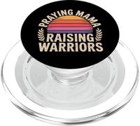 Praying Mama Raising Warriors Faith Motherhood Mother |- PopSockets PopGrip for MagSafe