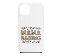 Praying Mama Raising Warriors Strong Mother Case for iPhone 13
