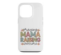 Praying Mama Raising Warriors Strong Mother Case for iPhone 13 Pro