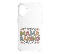 Praying Mama Raising Warriors Strong Mother Case for iPhone 16