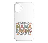 Praying Mama Raising Warriors Strong Mother Case for iPhone 16 Plus