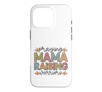 Praying Mama Raising Warriors Strong Mother Case for iPhone 16 Pro