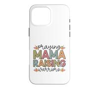 Praying Mama Raising Warriors Strong Mother Case for iPhone 16 Pro Max