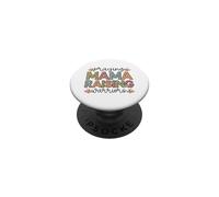 Praying Mama Raising Warriors Strong Mother PopSockets Adhesive PopGrip