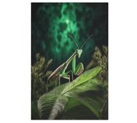 Praying Mantis 1000 Pieces Jigsaw Puzzles For Adults Suitable For Children 12 And Up Wooden Puzzle 78×53cm