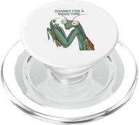 Praying Mantis Breakup Thanks For A Good Time PopSockets PopGrip for MagSafe