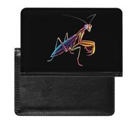 Praying Mantis Bug Passport Wallet Cute Passport Case with Card Slot Travel Passport Holder Cover