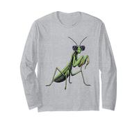 Praying Mantis for Kids Boys Toddler Men Women Bug Insect Long Sleeve T-Shirt