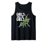 Praying Mantis Girls Will Be Girls Tank Top