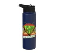 Praying Mantis Got Crickets Mantid Nature Insect Lovers Bug Stainless Steel Insulated Water Bottle