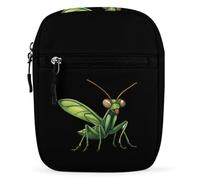 Praying Mantis Indonesia Crossbody Bag Adjustable Satchel Cute Shoulder Bag Lightweight Sling Bags