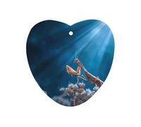 Praying Mantis Insect Car Air Freshener Decorative Hanging Aromatherapy Tablets for Car Trucks Love form
