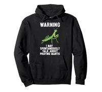 Praying Mantis Insects Bug Love Praying Mantis Retro Pullover Hoodie