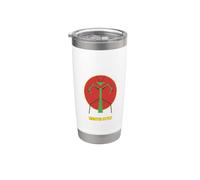 Praying Mantis Kung Fu Martial Arts Bug Graphic Stainless Steel Insulated Tumbler