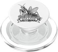 Praying Mantis Man Eater Funny Sarcastic Humor Vintage PopSockets PopGrip for MagSafe