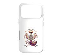 Praying Mantis Skull Skeleton Horror Art Case for iPhone 17 Pro