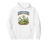 Praying Mantis Vintage 70s 90s Retro Praying Mantis Pullover Hoodie