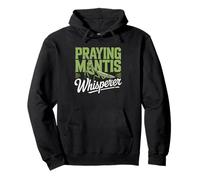 Praying Mantis Whisperer Exotic Insect Keeper Badge Owner Pullover Hoodie