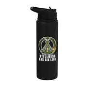 Praying Mantis Zen Terrarium Keeper Vintage Nature. Stainless Steel Insulated Water Bottle