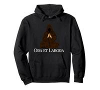 Praying monk - Ora et Labora Pullover Hoodie