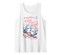 Praying & Singing Praise to God Tank Top