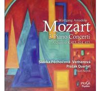 PRAZAK QUARTET - 3 PIANO CONCERTI A QUATTRO - CD - P2222z