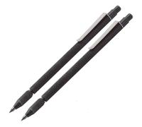PRAZTECH Set of 2 Tungsten Carbide Tip Pocket Scriber Pen Tool | Plated Steel Body | Multi-Use Marker | Soft & Hard Materials Scribing Marking Craft Metal Engraver