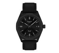 PRC 100 Solar Quartz 39mm Mens Watch Black Leather