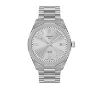PRC 100 Solar Quartz 39mm Mens Watch Silver