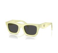 Prada PR C06S 21G08Z Woman Sunglasses Acetate Yellow Grey Pillow Normal