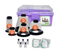 PRCMISEMED Pet Oxygen Mask Set - Veterinary Designed Breathing Aid for Dogs/Cats/Birds/Animals - 5 Sizes - Easy to Clean & Connect to Oxygen Source - Ensures Comfort & More Oxygen Delivery