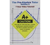 Pre-Algebra Tutor 2 (3pc) / (Box) [DVD] [Region 1] [NTSC] [US Import]