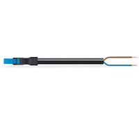 Pre-Assembled Connecting Cable 2x1.5mm² Blue 3M - 891-8382/266-301
