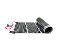 Pre-Attached Electric Wires 140w/m² Heating Film for Laminate Flooring, Floating Tile Systems (0.5M²(50cm*1m))