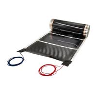 Pre-Attached Electric Wires 140w/m² Heating Film for Laminate Flooring, Floating Tile Systems (3M²(50cm*6m))