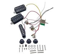 Pre-brewed HSH Guitar Pickup Replacement Parts Set with 5-Way Converter Switch for Professional Sound on Electric Guitar